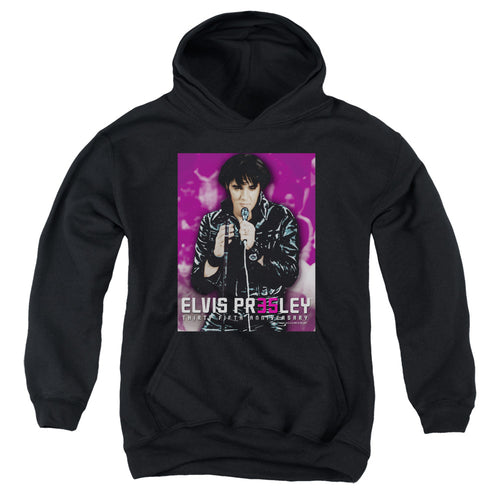 Elvis Presley 35 Leather Youth Hoodie