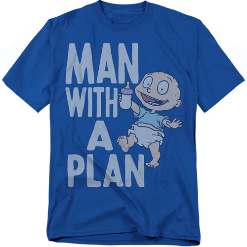 Rugrats Man with a Plan Royal T-Shirt