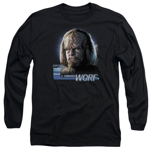 Star Trek TNG Worf Long Sleeve T-Shirt