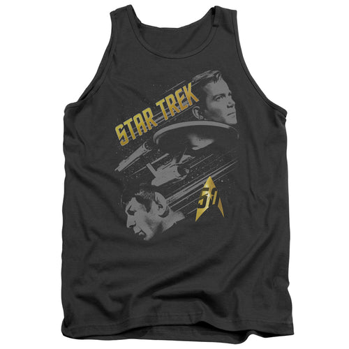 Star Trek Kirk 50 Year Frontier Tank Top