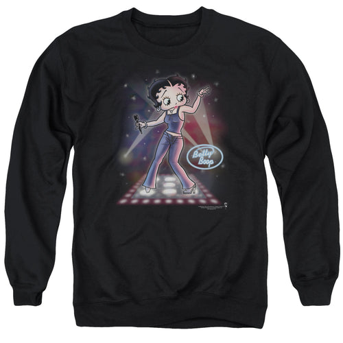 Betty Boop Pop Star Crewneck Sweatshirt