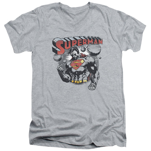 Superman Super Ko V-Neck T-Shirt