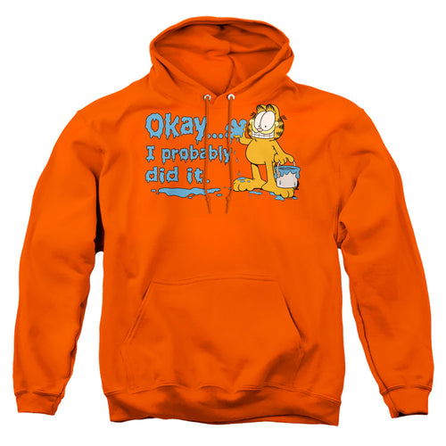 Garfield I Probably Did It Pullover Hoodie