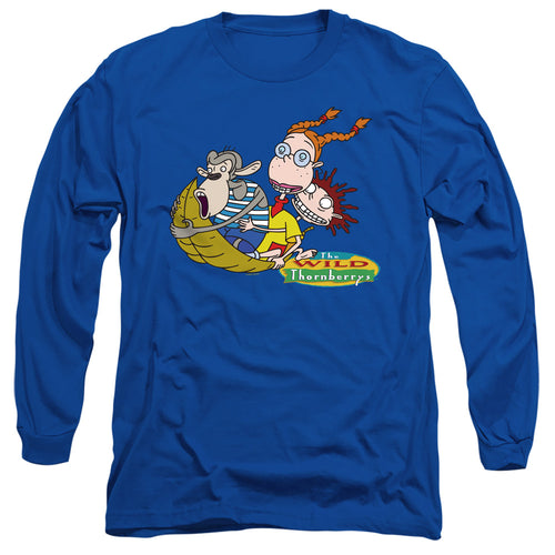 Wild Thornberrys Eliza, Darwin and Donnie Long Sleeve T-Shirt