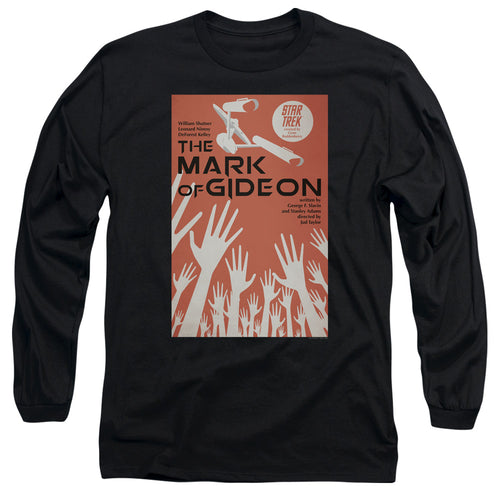 Star Trek Juan Ortiz The Mark of Gideon Black Long Sleeve T-Shirt
