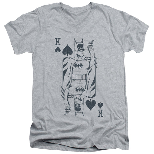 DC Comics Bat Card V-Neck T-Shirt