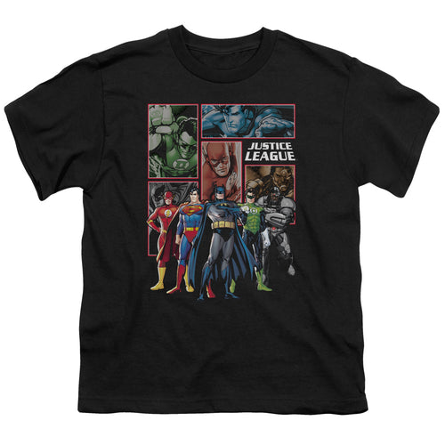 Justice League New Jla Panels Youth/Toddler T-Shirt