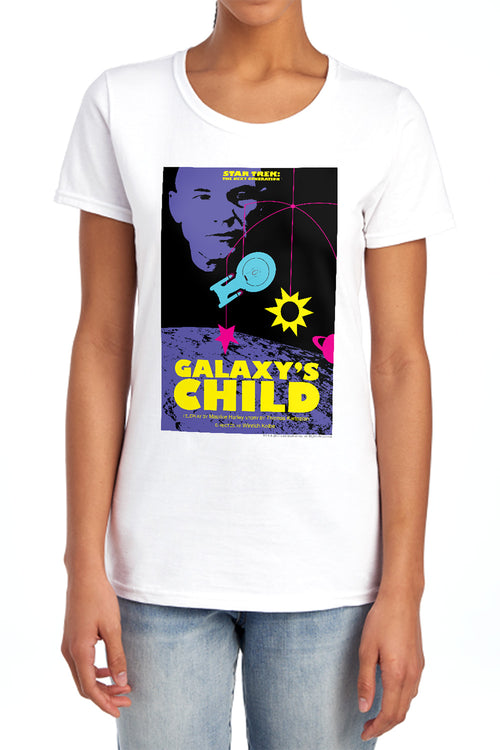 Star Trek Galaxy's Child Womens T-Shirt