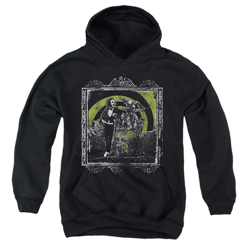 Beetlejuice Here Lies Youth Hoodie
