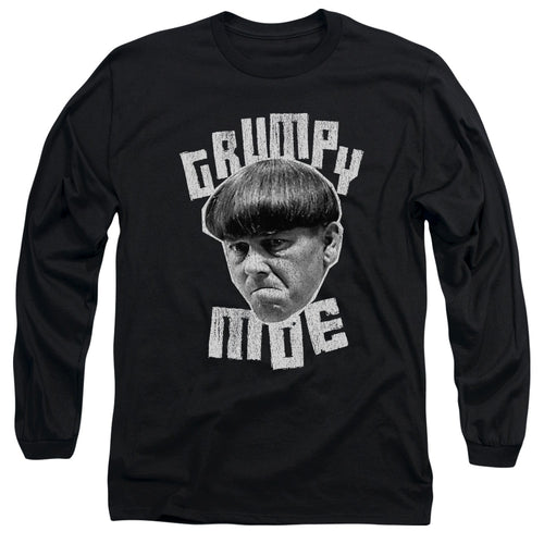 The Three Stooges Grumpy Moe Long Sleeve T-Shirt