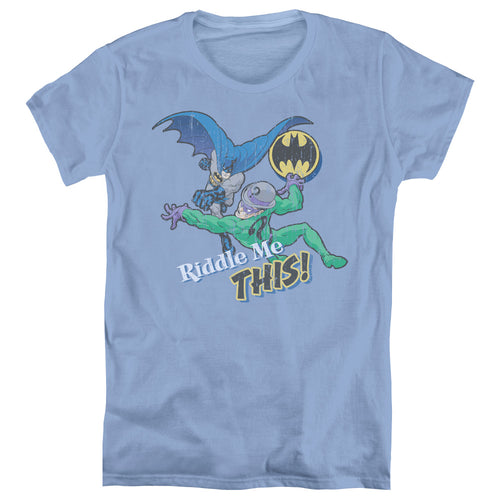 Batman Riddle Me This Womens T-Shirt