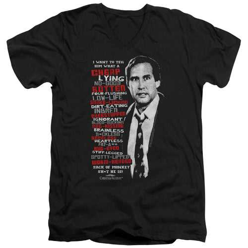 Christmas Vacation Profanities V-Neck T-Shirt