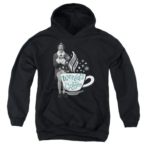 Elf World'S Best Cup Of Coffee Youth Hoodie