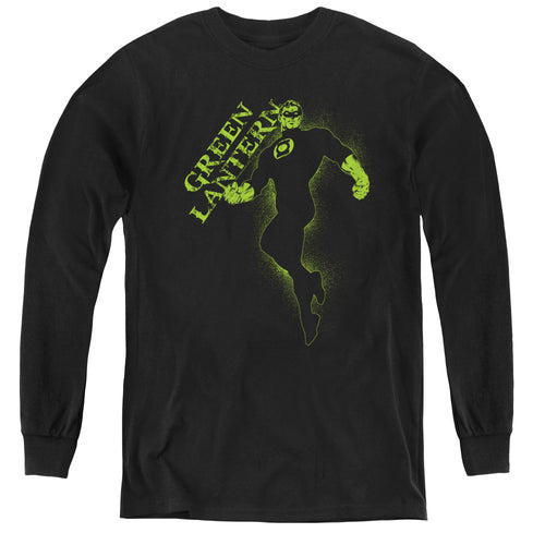 Green Lantern Lantern Darkness Youth Long Sleeve T-Shirt