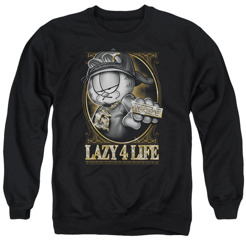 Garfield Lazy 4 Life Crewneck Sweatshirt