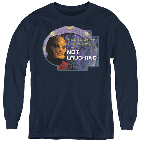Stargate SG-1 Not Laughing Youth Long Sleeve T-Shirt