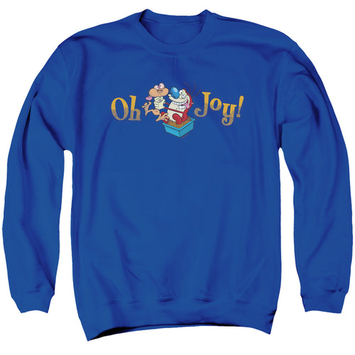 Ren and Stimpy Oh Joy Crewneck Sweatshirt