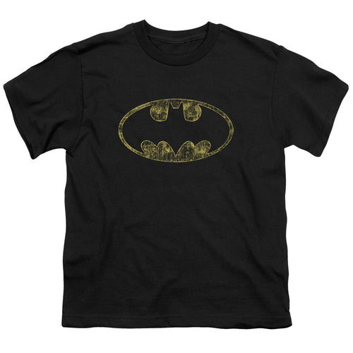 Batman Tattered Logo Youth/Toddler T-Shirt