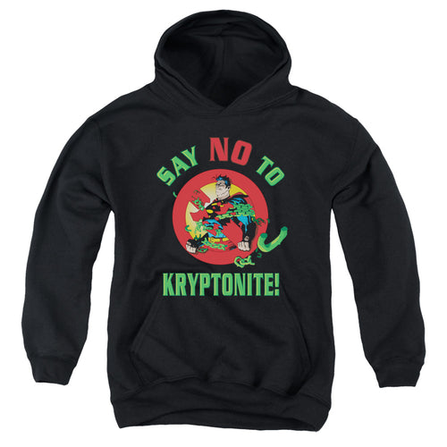 Superman Say No to Kryptonite Youth Hoodie