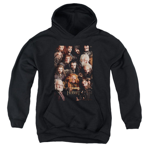 The Hobbit Dwarves Poster Youth Hoodie