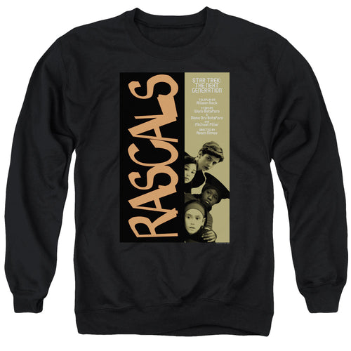Star Trek Rascals Black Crewneck Sweatshirt