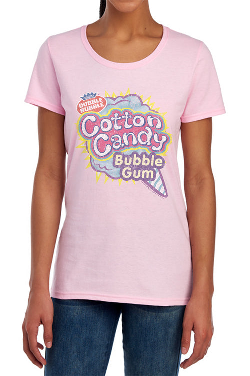 Dubble Bubble Cotton Candy Womens T-Shirt