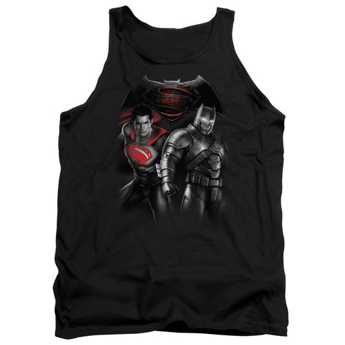 Batman v Superman Stand Off Tank Top