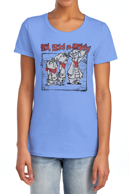 Ed Edd n Eddy Stand By Me Womens T-Shirt