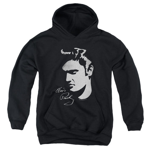 Elvis Presley Simple Face Youth Hoodie