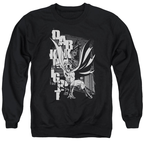 Batman Vertical Letters Crewneck Sweatshirt