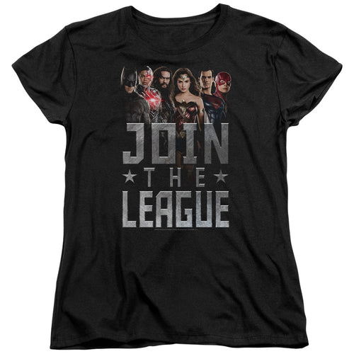 Justice League Join The League Womens T-Shirt