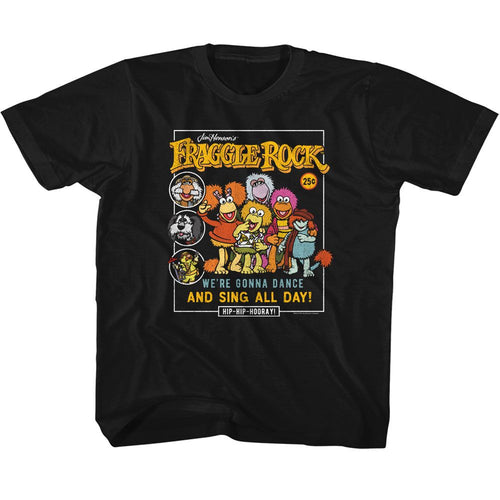 Fraggle Rock Comic Cover Style Youth/Toddler T-Shirt