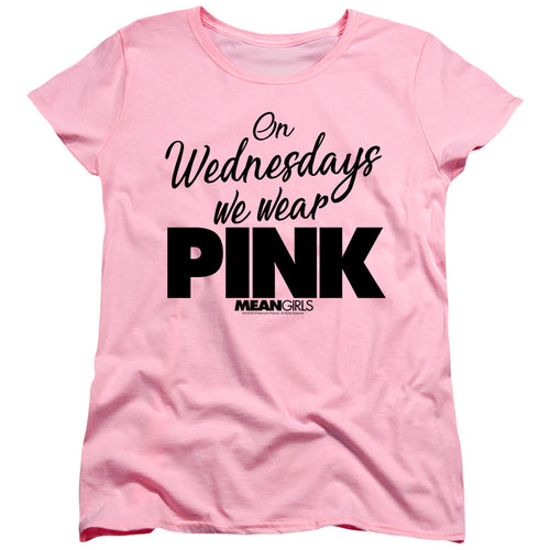 Mean Girls Pink Womens T-Shirt