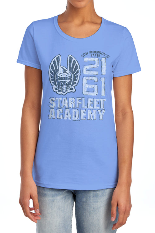 Star Trek Starfleet Academy San Francisco 2161 Womens T-Shirt