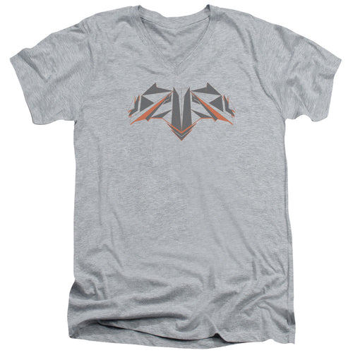 Batman v Superman Tech Bat Logo V-Neck T-Shirt