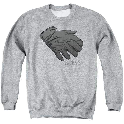 The Princess Bride Six Fingered Glove Athletic Heather Crewneck Sweatshirt