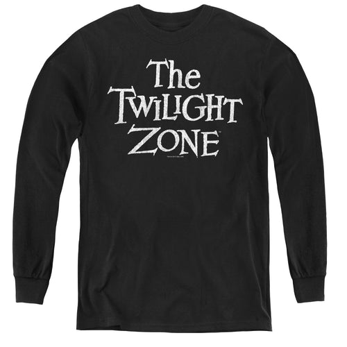 The Twilight Zone Logo Youth Long Sleeve T-Shirt