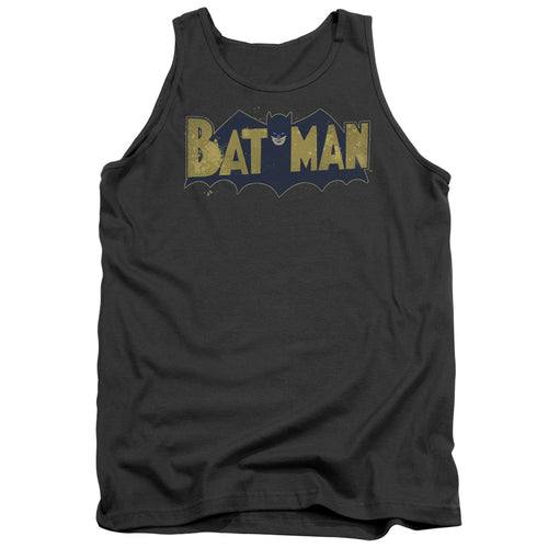 Batman Vintage Logo Splatter Tank Top