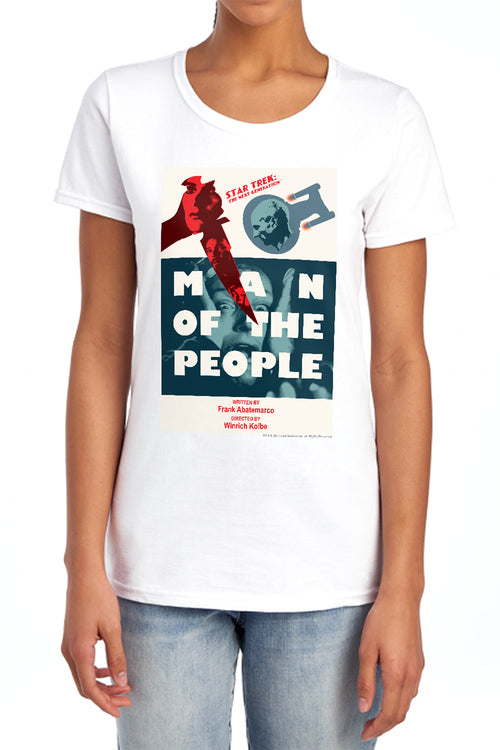 Star Trek Man of the People Womens T-Shirt