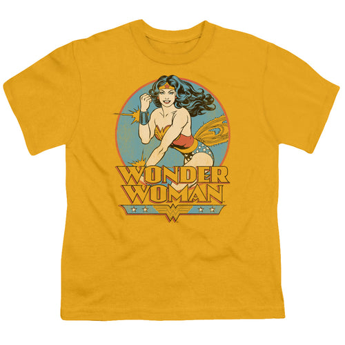 Wonder Woman Classic Pose Logo Youth/Toddler T-Shirt