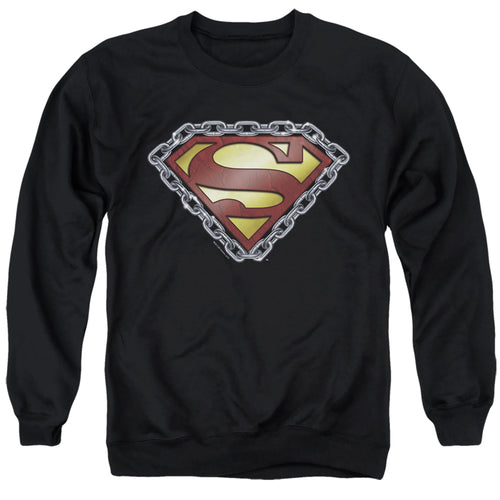 Superman Chained Shield Crewneck Sweatshirt