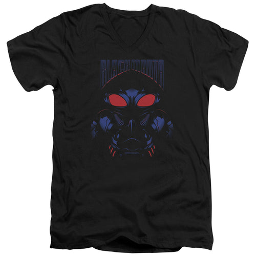 Aquaman Black Manta V-Neck T-Shirt