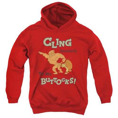 Ren and Stimpy Cling Tenaciously to My Buttocks Youth Hoodie