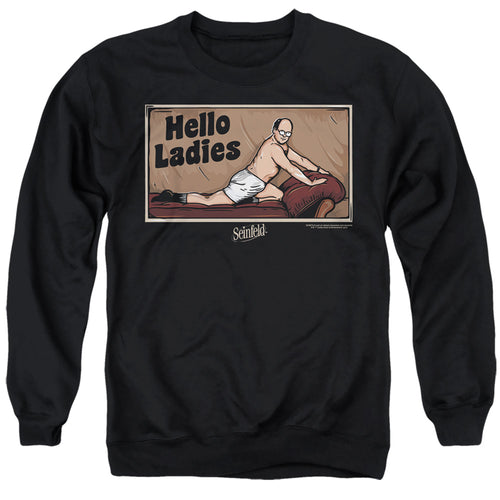 Seinfeld Hello Ladies Crewneck Sweatshirt