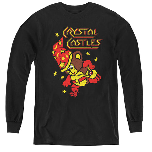Atari Crystal Castles Bear Youth Long Sleeve T-Shirt