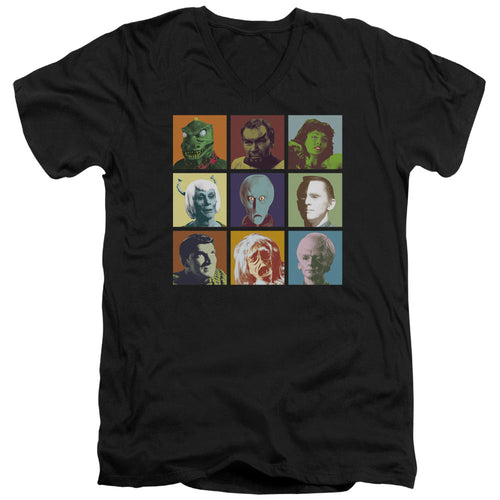 Star Trek Alien Squares V-Neck T-Shirt