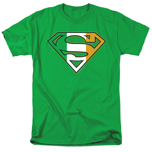 Superman Irish Shield Kelly Green T-Shirt