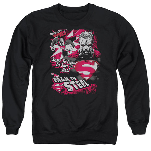 Superman Save Us All Crewneck Sweatshirt