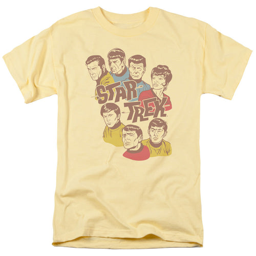 Star Trek Retro Illustrated Crew T-Shirt