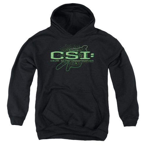 CSI Sketchy Shadow Youth Hoodie